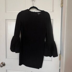 Black Lulu’s Bell Sleeve Dress